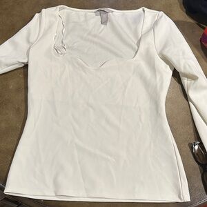 Elegant White Women's Top